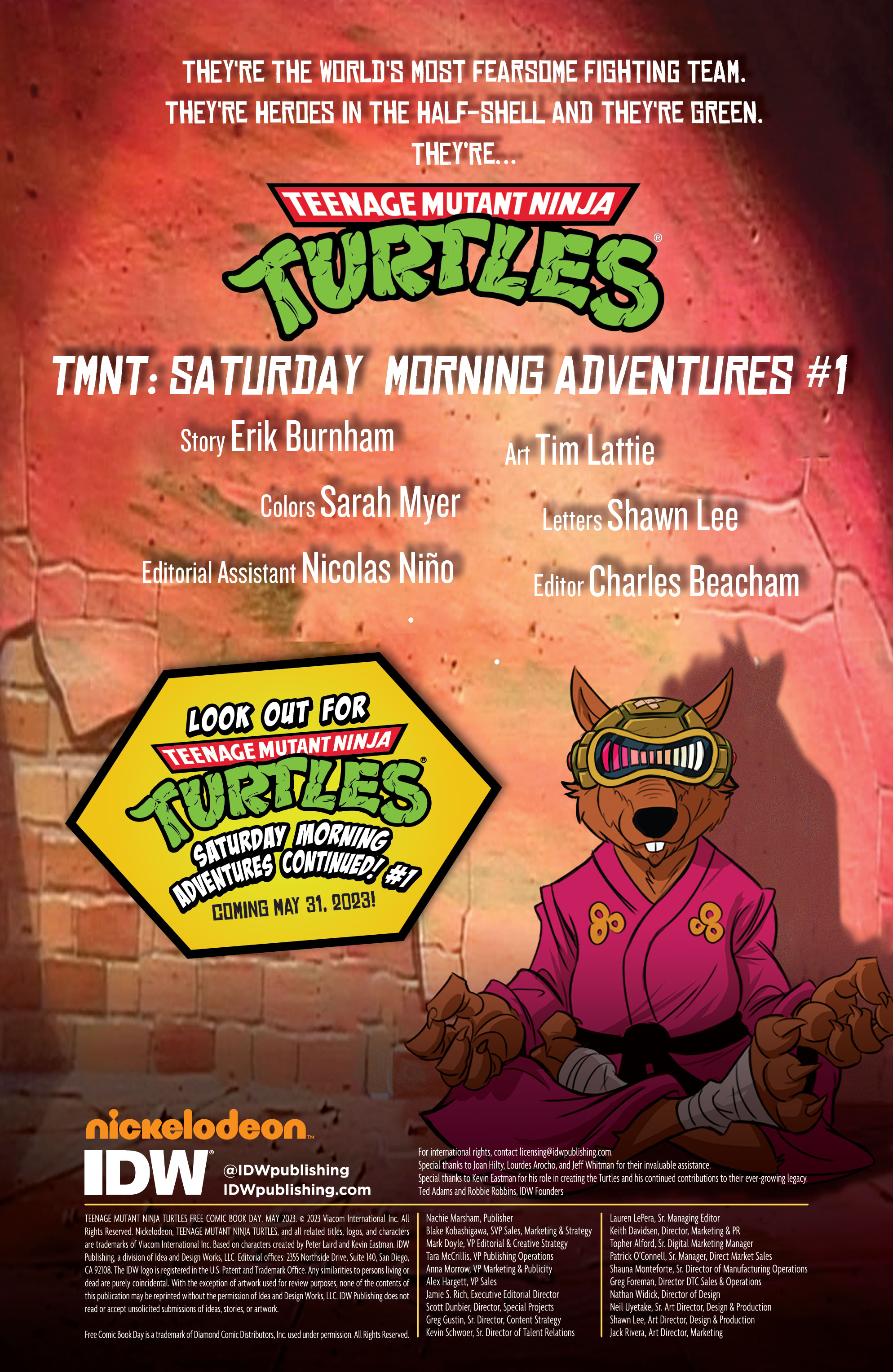 FCBD 2023 Collection: Chapter Teenage Mutant Ninja Turtles - Page 2